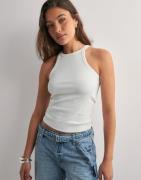 Vero Moda - Hvid - Vmchloe Short Tank Top Ga Jrs Noos