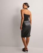 Nelly - Sort - PU Pencil Skirt
