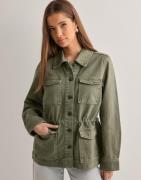 Nelly - Grøn - Twill Spring Jacket