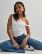Only - Hvid - Onllive Love Life S/L Top Box Jrs