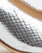 Michael Kors - Sølv - Amara Kitten Pump
