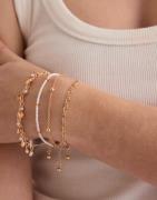 Pieces - Guld - Pcemsa 4-Pack Bracelet D2D