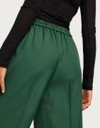 Pieces - Grøn - Pcneva Hw Wide Pants Noos