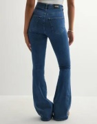 Dr Denim - Blå - Moxy Flare