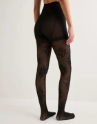 Only - Sort - Onlaviaya Floral Tights Acc