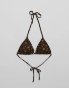 BECKSÖNDERGAARD - Brun - Bloom Paisley Bel Bikini Top
