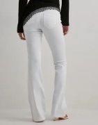 Only - Hvid - Onlblush Mid Flared Dnm REA0730 Noo