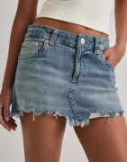 Nelly - Blå - Perfect Jeans Skirt