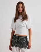 Nelly - Sort - Lace Mini Skirt
