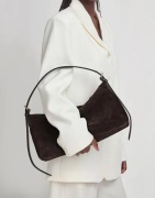 ATP ATELIER - Brun - Castellare Suede Vacchetta Bag