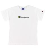 Champion Fashion T-shirt - Hvid m. Logo