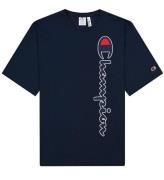 Champion Fashion T-shirt - Navy m. Logo