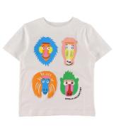 Stella McCartney Kids T-shirt - Hvid m. Aber