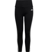 adidas Performance Leggings - G TR-ES 3S TIG - Sort/Hvid