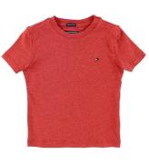 Tommy Hilfiger T-shirt - RÃ¸dmeleret