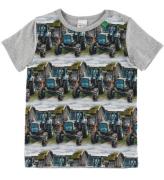 Freds World T-shirt - Farming Photo - GrÃ¥meleret