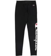 Champion Fashion Leggings - Sort m. Logo