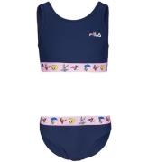 Fila Bikini - Lsben - Medieval Blue m. Looney Tunes