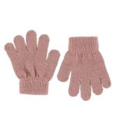 Racing Kids Handsker - Strik - Uld - Dusty Rose