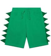 Stella McCartney Kids Sweatshorts - GrÃ¸n m. Takker