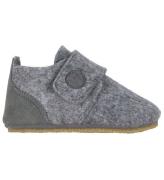 Wheat Hjemmesko - Uld - Marlin Felt - GrÃ¥