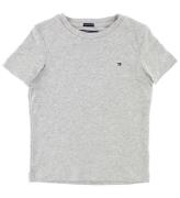 Tommy Hilfiger T-shirt - GrÃ¥meleret