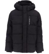 Calvin Klein Dynejakke - Essential Puffer - CK Black