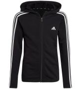 adidas Performance Cardigan - G 3S FZ HD - Sort/Hvid