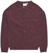 The New Cardigan - TnEve - Rose Brown m. Glimmer