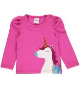 Freds World Bluse - Hello Unicorn - Fuchsia