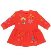 Stella McCartney Kids Sweatkjole - RÃ¸d m. Broderi