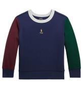 Polo Ralph Lauren Bluse - Navy m. Bordeaux/MÃ¸rkegrÃ¸n