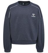 Hummel Sweatshirt - hmlGizela - Ombre Blue m. Glimmer