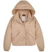 Tommy Hilfiger Jakke - Cotton Parka - Light Okker