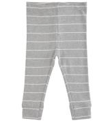 Sofie Schnoor Leggings - Stribet - Grey Melange