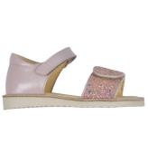 Angulus Sandaler - Pale Rose/Rose Glitter