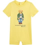 Polo Ralph Lauren Sommerdragt - Oasis Yellow m. Bamse