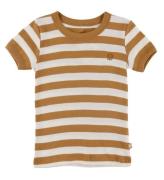 Katvig T-shirt - Brun/Hvid Stribet