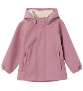 Lil' Atelier Softshelljakke m. Fleece - NmfLaAlfa - Nostalgia Ro