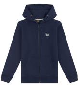 Lee Cardigan - Badge LB Zip Through - Navy Blazer