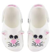 Crocs Sandaler - Classic IAM Cat Clog T - Hvid/Pink