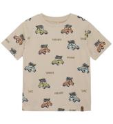 Minymo T-shirt - Fog m. Biler