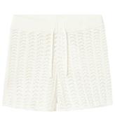 Lil' Atelier Shorts - Strik - NmfJohanna - Coconut Milk m. HulmÃ¸