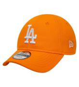 New Era Kasket - 9Forty - Dodgers - Orange/Hvid