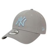 New Era Kasket - 9Forty - New York Yankees - GrÃ¥