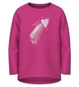 Name It Bluse - NmfVix - Raspberry Rose/Shooting Star