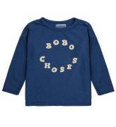 Bobo Choses Bluse - Circle - Navy Blue