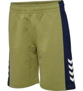 Hummel Shorts - hmlRush Block - Green Olive