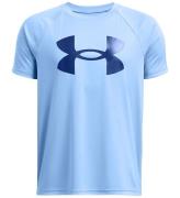 Under Armour T-shirt - Tech Big Logo - Horizon Blue/MÃ¸rkeblÃ¥