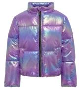 Kids Only Dynejakke - KogCeline - Purple Opulence/Metallic